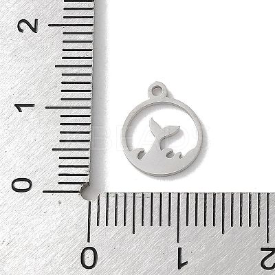 304 Stainless Steel Pendants STAS-L292-03P-1