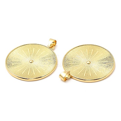 Rack Plating Brass Pendants X-KK-A185-39G-1