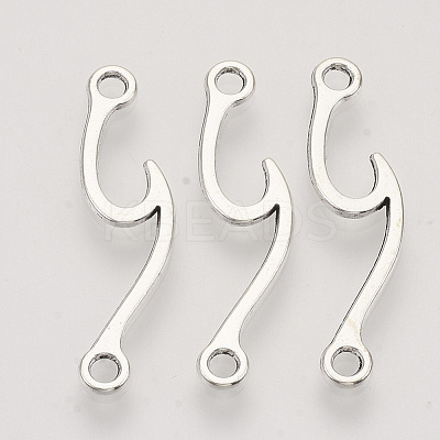 Tibetan Style Alloy Links connectors TIBE-T009-01AS-RS-1