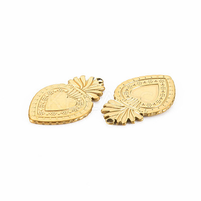201 Stainless Steel Pendants STAS-S119-150G-1