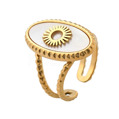 304 Stainless Steel Cuff Rings RJEW-Q011-04G-D-1