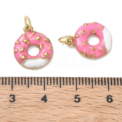 304 Stainless Steel Enamel Pendants STAS-K330-15G-1