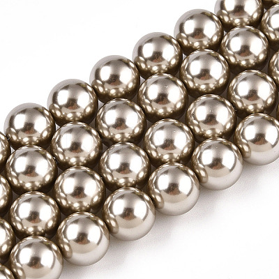 Glass Pearl Beads Strands HY-G002-01E-13-1