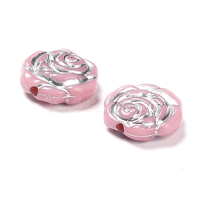 Opaque Acrylic Beads OACR-G016-09A-1