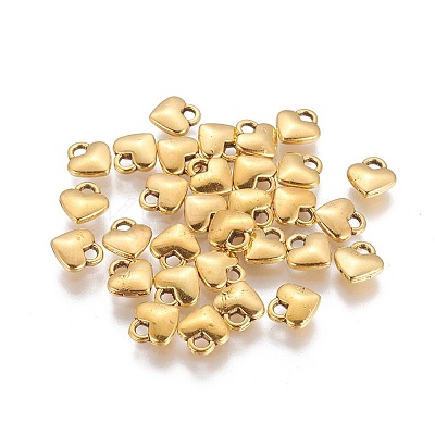 Tibetan Style Alloy Heart Charms LS-TIBEP-LFH260Y-AG-LF-1