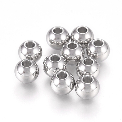 Tarnish Resistant 316L Surgical Stainless Steel Beads STAS-M274-073C-P-1