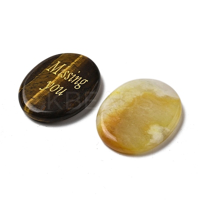 Natural Mixed Gemstone Cabochons G-U031-02B-1