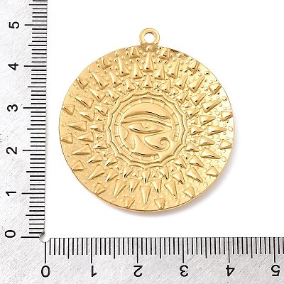 304 Stainless Steel Enamel Pendants STAS-H250-02G-01-1