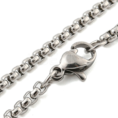 Non-Tarnish 201 Stainless Steel Pendant Necklaces LS-NJEW-H030-02P-1