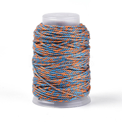 22M Two Tone Macrame Cotton Cord OCOR-T017-07J-1