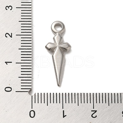 Non-Tarnish 304 Stainless Steel Pendants STAS-R223-05A-1