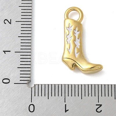 304 Stainless Steel Enamel Pendants LS-STAS-L277-06G-03-1