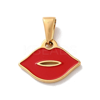 PVD Vacuum Plating 304 Stainless Steel Pendants STAS-C107-02G-1