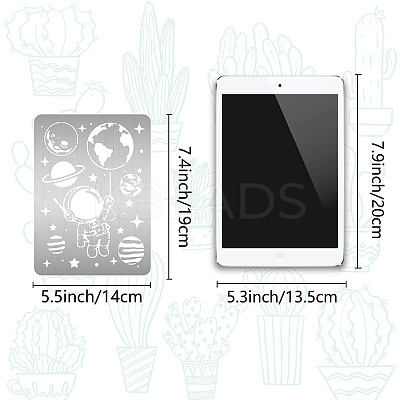 Stainless Steel Metal Cutting Dies Stencils DIY-WH0289-126-1