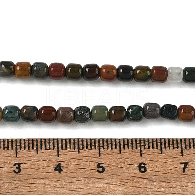 Natural Indian Agate Beads Strands X-GG-CBAC70A-A02-1