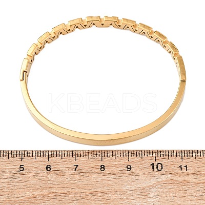 304 304 Stainless Steel Micro Pave Cubic Zirconia Hinged Bangles for Women BJEW-Z146-01G-1