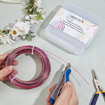 1 Roll Gradient Color Aluminum Wire AW-BC0003-38B-1