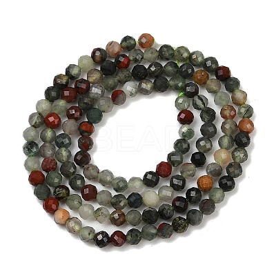 Natural African Bloodstone Beads Strands LS-G-S388-A02-3mm-1