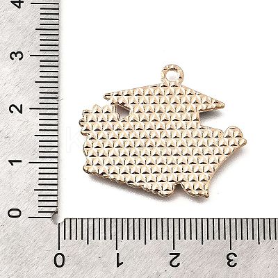 Alloy Enamel Pendants ENAM-D302-02KCG-04A-1