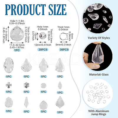 DIY Jewelry Making Findings Kits DIY-TA0012-78-1