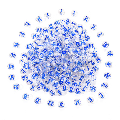 Transparent Clear Acrylic Beads MACR-YW0001-23G-1