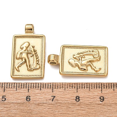 304 Stainless Steel Pendants STAS-C184-11G-10-1