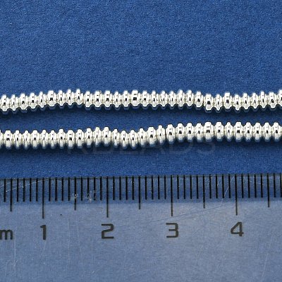 Electroplated Synthetic Non-Magnetic Hematite Beads Strands G-H020-J01-04-1