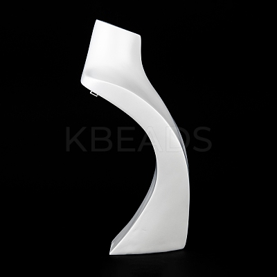 Resin V Type Neck Model Display Stand NDIS-D001-01C-1