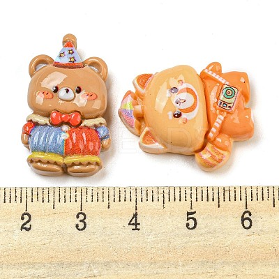Opaque Resin Animal Decoden Cabochons CRES-R200-01-1