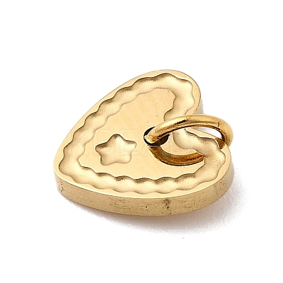 304 Stainless Steel Charms STAS-B093-13G-1