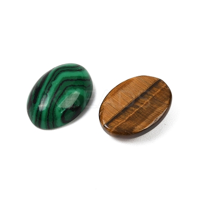 20Pcs 10 Style Natural & Synthetic Mixed Gemstone Cabochons Kit G-SC0002-32-1