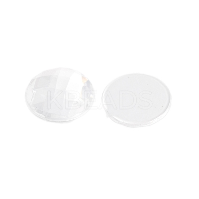 Acrylic Rhinestone Cabochons GACR-R002-12mm-08-1