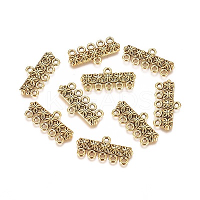 Tibetan Style Alloy Chandelier Components Links X-GLF0753Y-1