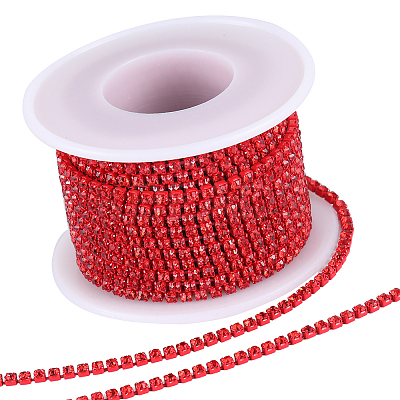 1 Roll Electrophoresis Iron Rhinestone Strass Chains CHC-GF0001-06F-1