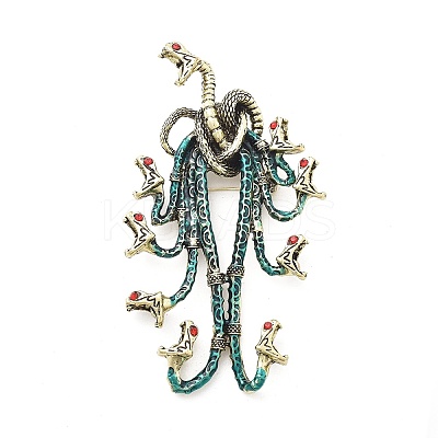 Hydra Enamel Pins JEWB-E041-07AB-04-1