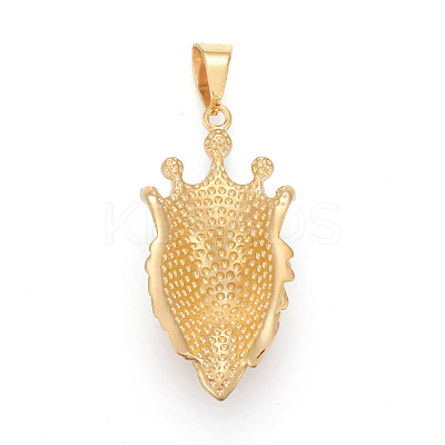 304 Stainless Steel Big Pendants STAS-I163-060G-1