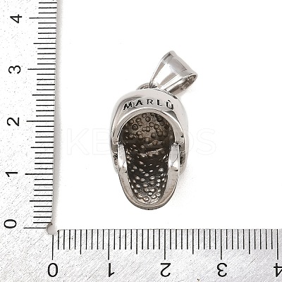 304 Stainless Steel Pendants STAS-K316-01AS-1