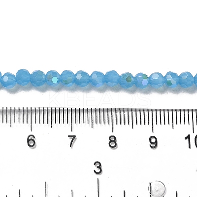 Imitation Jade Glass Beads Strands EGLA-A035-J4mm-L07-1