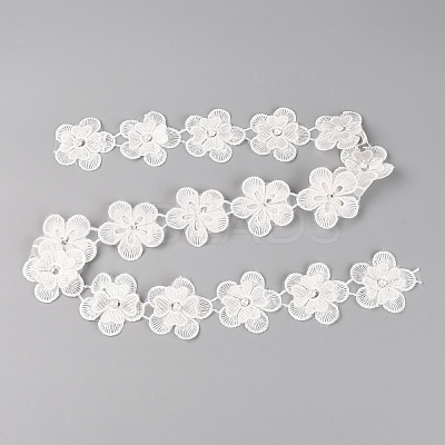 Organza Pearl Ribbon FW-TAC0003-02-1