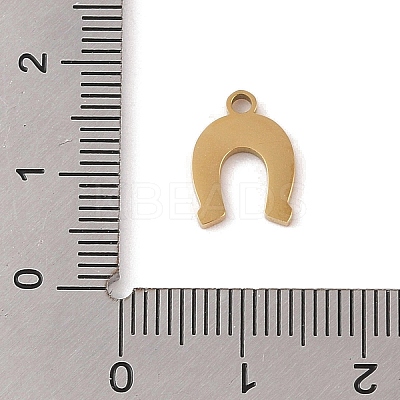Ion Plating(IP) 304 Stainless Steel Enamel Charms STAS-Z083-04G-1