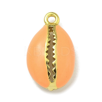 Rack Plating Brass Enamel Pendants KK-G515-19G-03-1