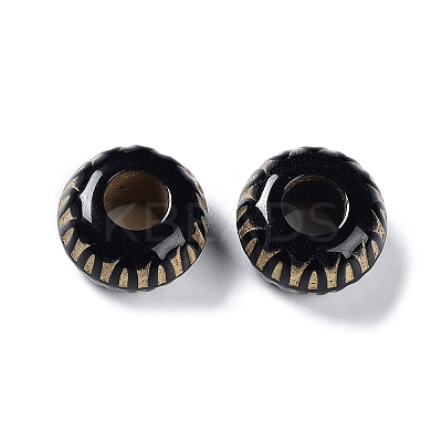 Opaque Acrylic Beads OACR-G016-11-1