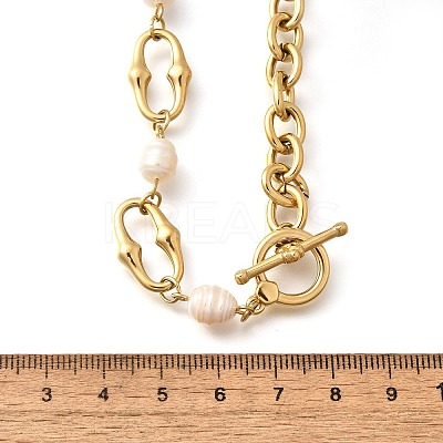304 Stainless Steel Cable Chain Necklaces NJEW-U031-12G-1