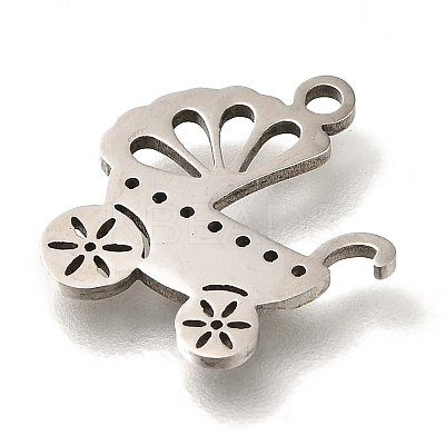 201 Stainless Steel Pendants STAS-R136-27P-1