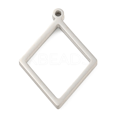 Non-Tarnish 304 Stainless Steel Laser Cut Pendants STAS-U009-03B-P-1