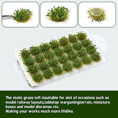 Nylon Mini Grass Tufts AJEW-WH20120-09A-1