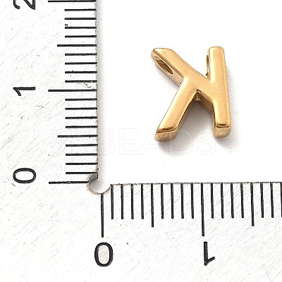 Ion Plating(IP) 304 Stainless Steel Charms STAS-R138-07G-K-1