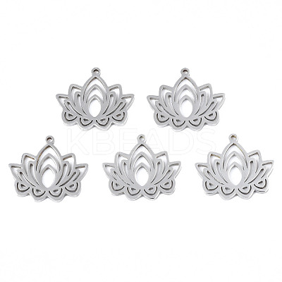 Non-Tarnish 201 Stainless Steel Pendants STAS-N098-053P-1