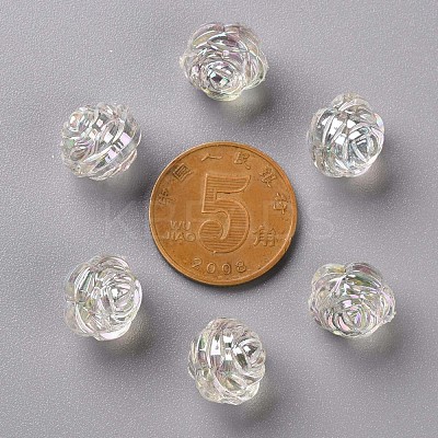 Transparent Acrylic Beads TACR-S154-33C-205-1
