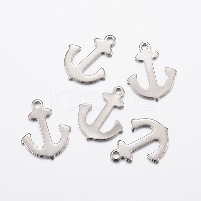 Tarnish Resistant 304 Stainless Steel Pendants STAS-L200-35P-1